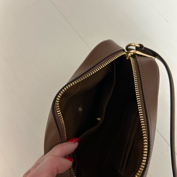Coach Tan & Brown Signature Crossbody Bag Mini Jamie Camara - Picture 7 of 13